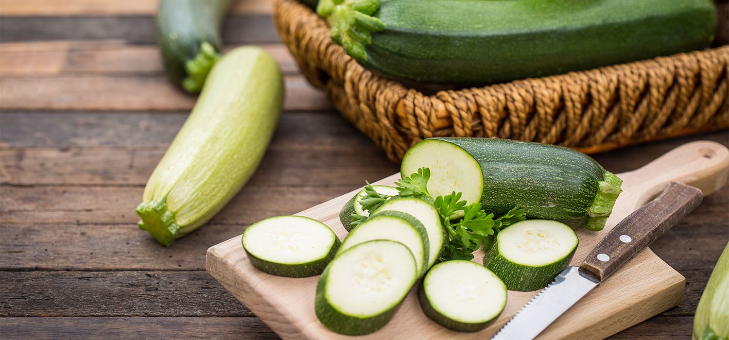 Zucchini vorbereiten