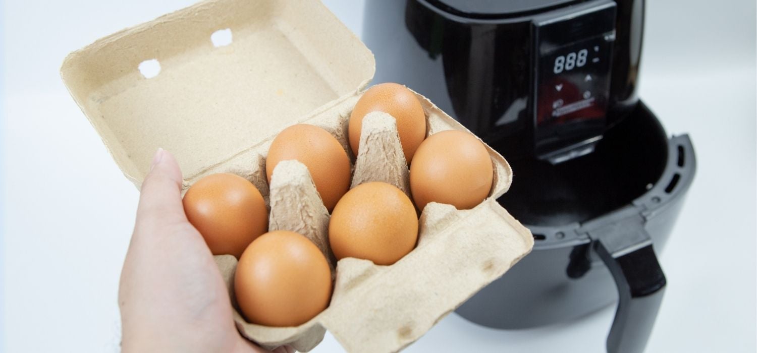 Eier und Airfryer